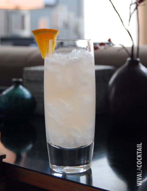 l'oranger grapefruit gin cocktail